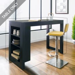  D390-2-Black-IT  Island Table  (Table Only)