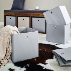 YK-0210011-Grey  Foldable Box 