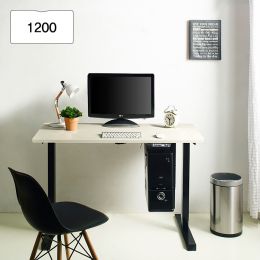 Oxford 1200-Bk-Ivory top Motion Desk